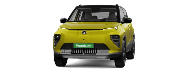 Tata Punch EV in Fearless Yellow