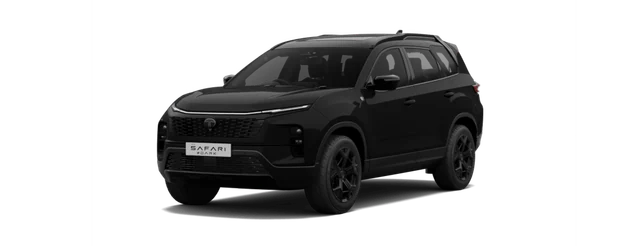 Tata Safari in Oberon Black
