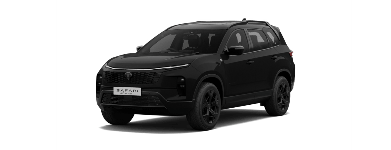 Tata Safari in Oberon Black