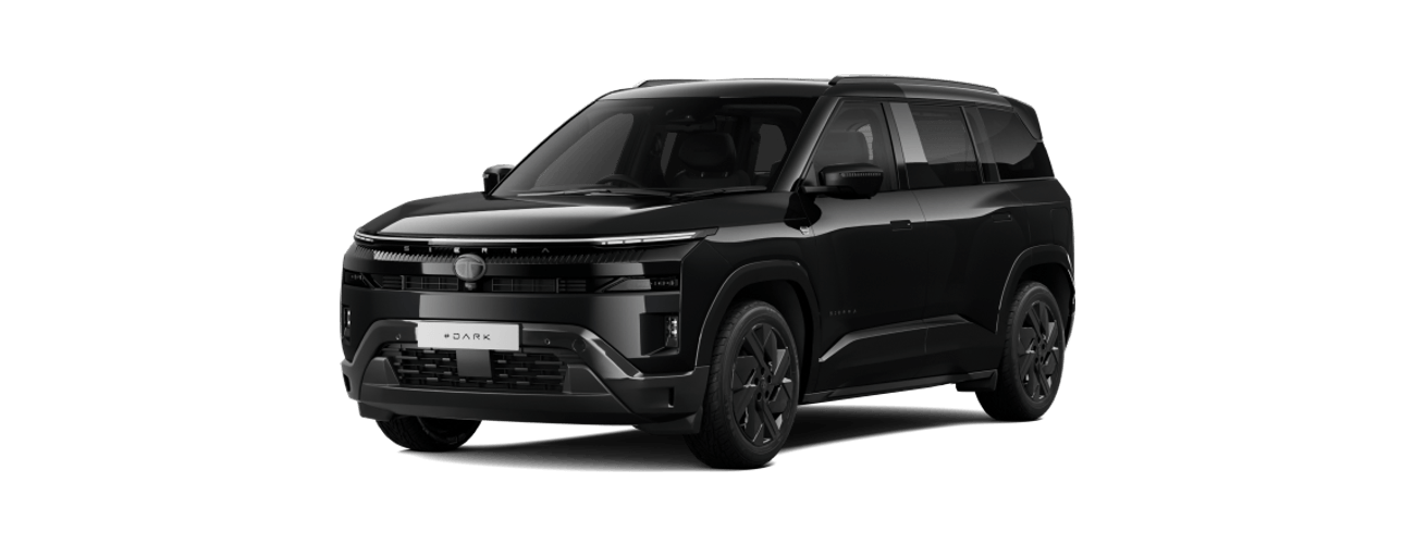 Tata Sierra in Friesian Black