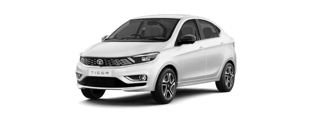 Tata Tigor in Opal White