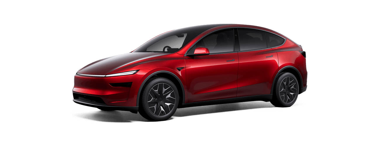 Tesla Model Y L in Ultra Red