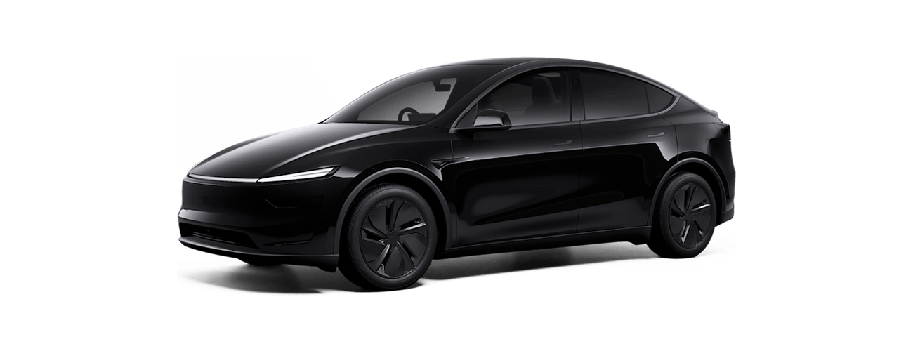 Tesla Model Y in Diamond Black