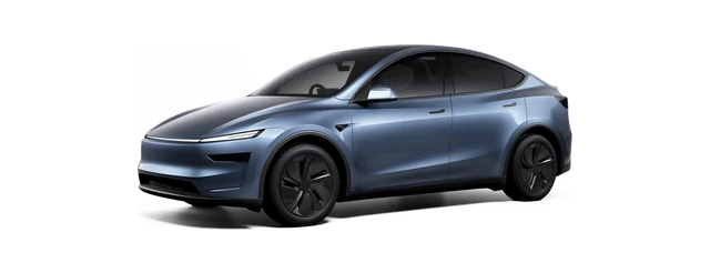 Tesla Model Y in Glacier Blue