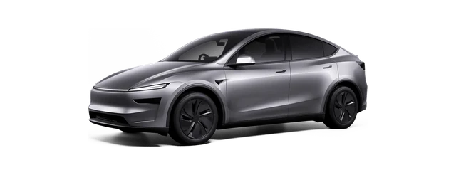 Tesla Model Y in Quicksilver