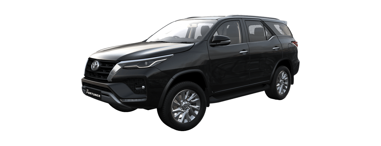 Toyota Fortuner in Attitude Black