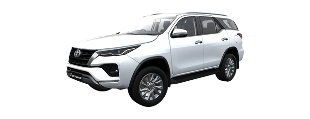 Toyota Fortuner in Platinum White Pearl