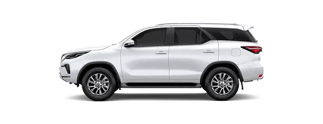 Toyota Fortuner in Super White