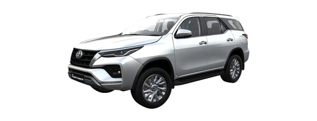 Toyota Fortuner in Super White