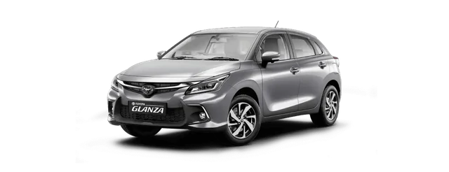 Toyota Glanza in Enticing Silver