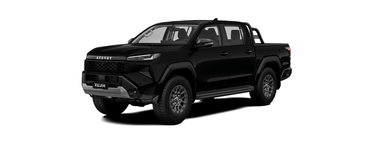 Toyota Hilux in Attitude Black