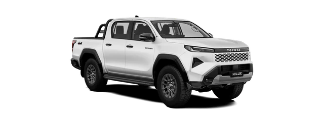 Toyota Hilux in Super White