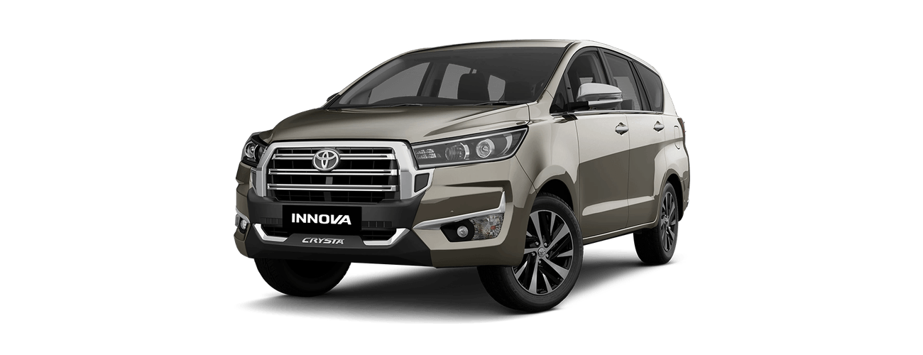 Toyota Innova Crysta in Avant-Garde Bronze Metallic