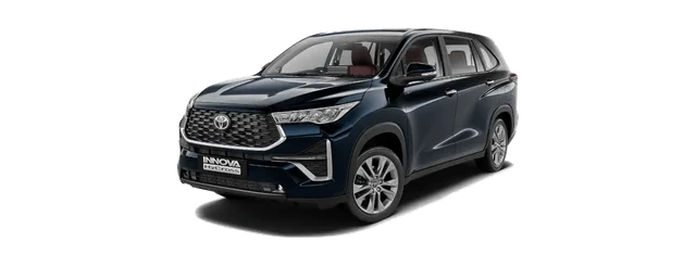 Toyota Innova Hycross in Blackish Ageha Glass Flake
