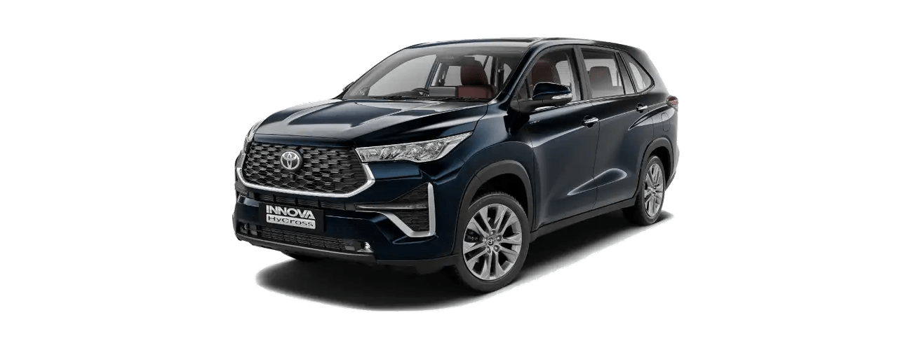 Toyota Innova Hycross in Blackish Ageha Glass Flake
