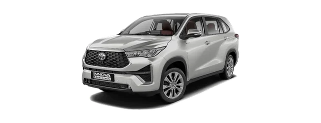 Toyota Innova Hycross in Platinum White Pearl