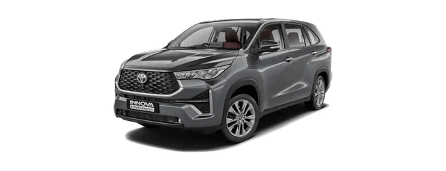 Toyota Innova Hycross in Silver Metallic