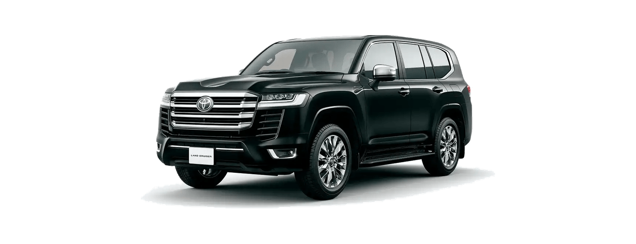 Toyota Land Cruiser 300 in Attitude Black