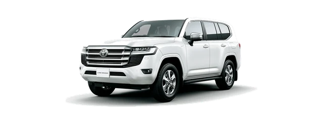 Toyota Land Cruiser 300 in Precious White Pearl