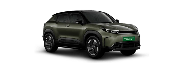 Toyota Urban Cruiser eBella in Land Breeze Green Dual Tone