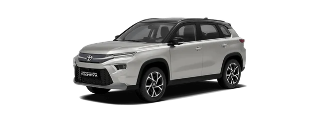 Toyota Urban Cruiser Hyryder in Cafe White X Midnight Black