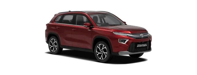 Toyota Urban Cruiser Hyryder in Sportin Red
