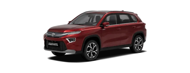 Toyota Urban Cruiser Hyryder in Sportin Red