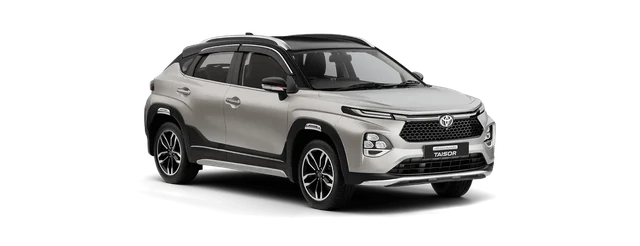 Toyota Urban Cruiser Taisor in Cafe White X Midnight Black