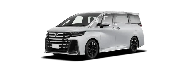 Toyota Vellfire in Platinum White Pearl