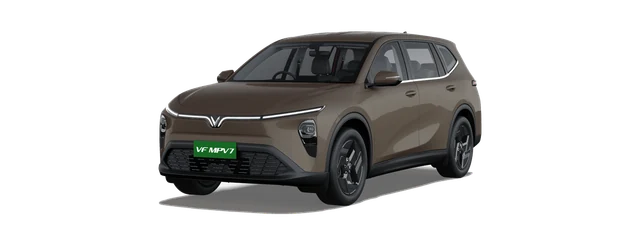 VinFast VF MPV 7 in Introspective Brown
