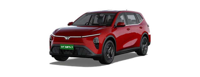 VinFast VF MPV 7 in Solar Ruby