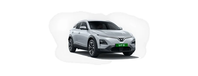 VinFast VF 6 in Desat Silver