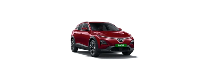 VinFast VF 6 in Solar Ruby