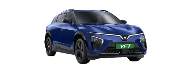 VinFast VF 7 in Moonlit Ocean