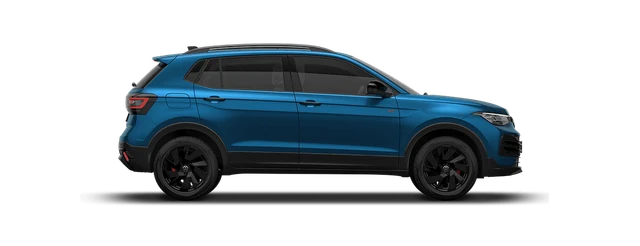 Volkswagen Taigun in Lava Blue Metallic