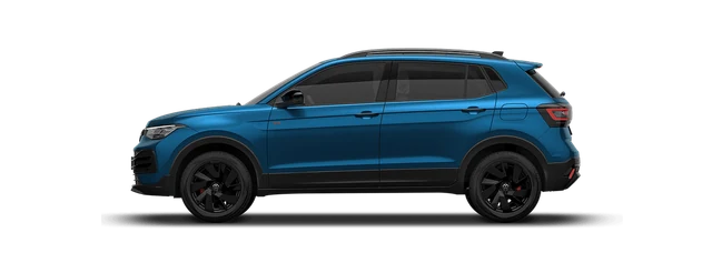Volkswagen Taigun in Lava Blue Metallic