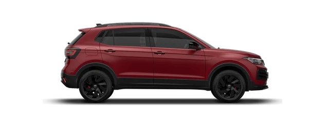 Volkswagen Taigun in Wild Cherry Red Metallic