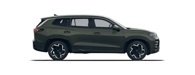 Volkswagen Tayron in Cipressino Green Metallic