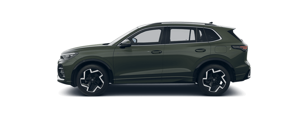 Volkswagen Tiguan R-Line in Cipressino Green Metallic