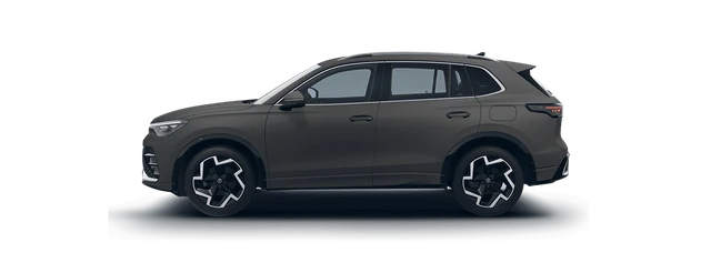 Volkswagen Tiguan R-Line in Grenadilla Black Metallic