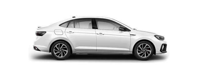 Volkswagen Virtus in Candy White