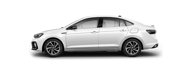 Volkswagen Virtus in Candy White