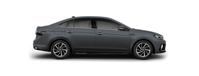 Volkswagen Virtus in Carbon Steel Grey Matte