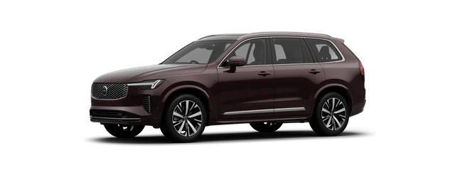 Volvo XC90 in Mulberry Red