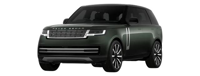 Range Rover Electric in Belgravia Green, front three-quarter